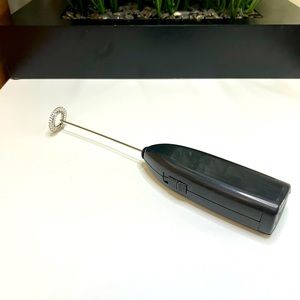 💥NEW💥Coffee frother milk eggs cappuccino café latte frothy mixer black battery